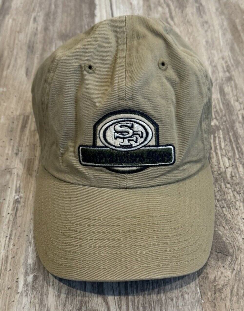Vtg San Francisco 49ers Adjustable Cap NFL Football American Needle 100% Cotton